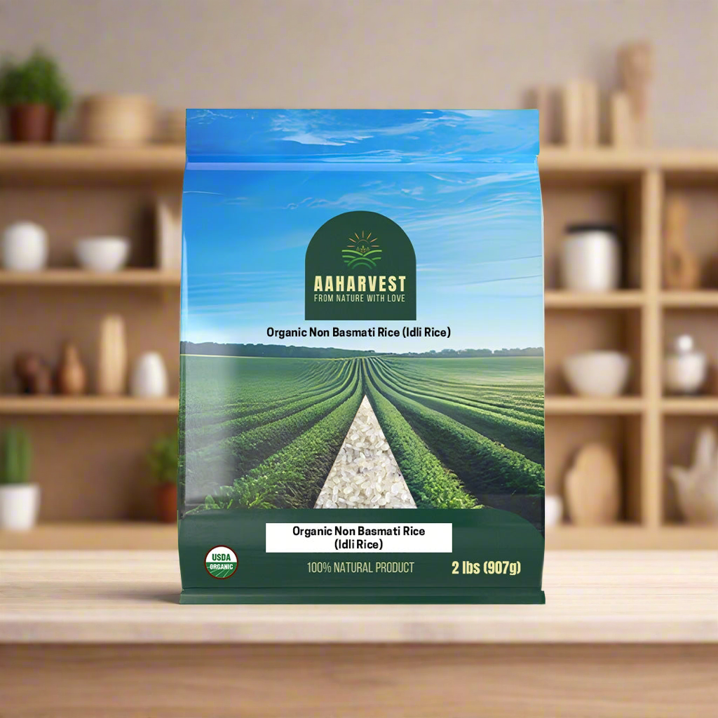 Organic Non Basmati ( Idli Rice) - 2lb